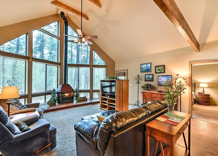 Relax Fireside! Peaceful Forest Haven In Prescott