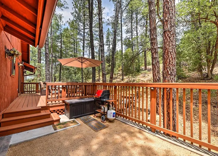 Relax Fireside! Peaceful Forest Haven In * Prescott